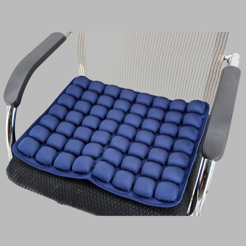 Oppustelig ultrablød pude med kølende design – ergonomisk støtte