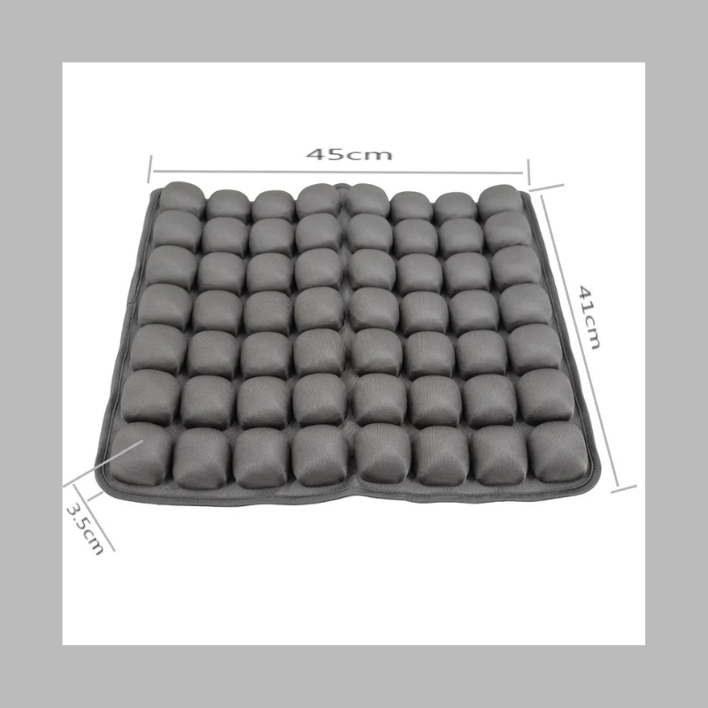 Oppustelig ultrablød pude med kølende design – ergonomisk støtte